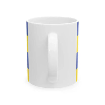 Ameland vlag (Netherlands) White Coffee Mug - Go Mug Yourself