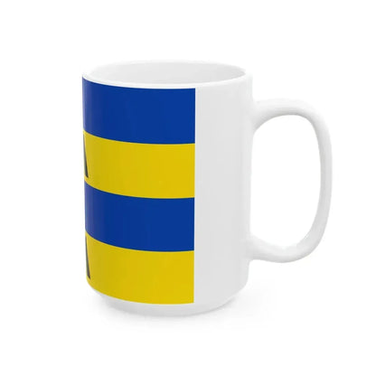 Ameland vlag (Netherlands) White Coffee Mug - Go Mug Yourself