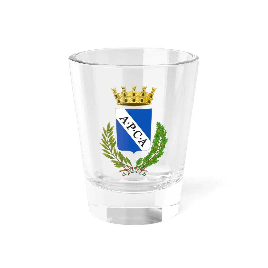 Amelia-Stemma (Italy) (Coat of Arms) Shot Glass 1.5oz 1.5oz - Go Mug Yourself