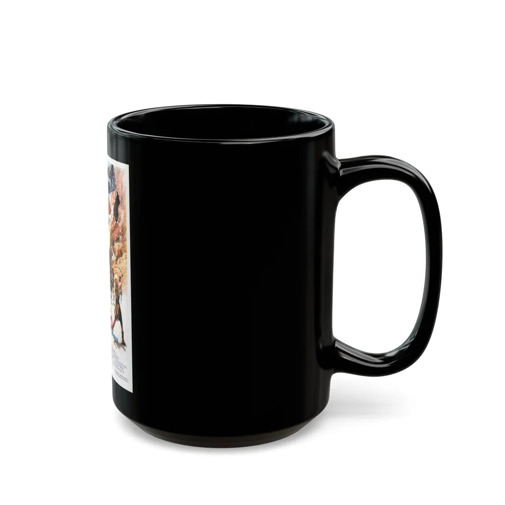 AMERICA 3000 1986 Movie Poster - Black Coffee Mug-Go Mug Yourself