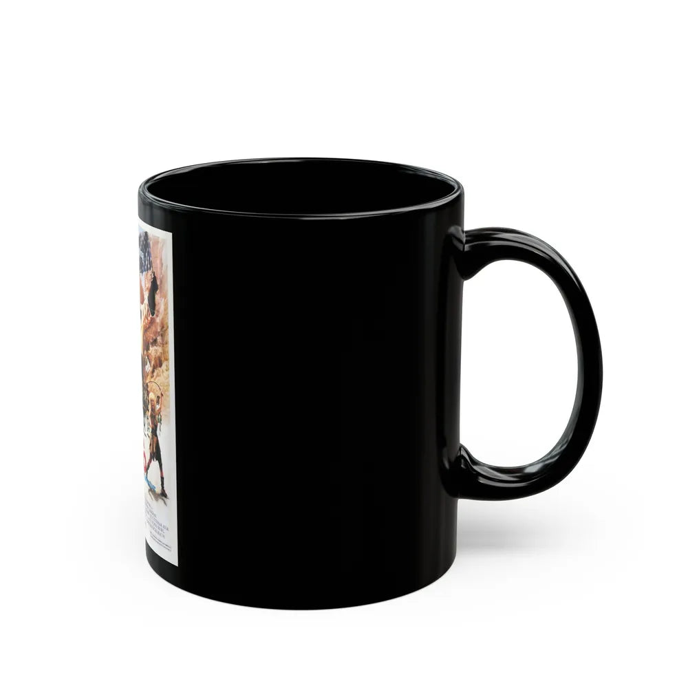 AMERICA 3000 1986 Movie Poster - Black Coffee Mug-Go Mug Yourself