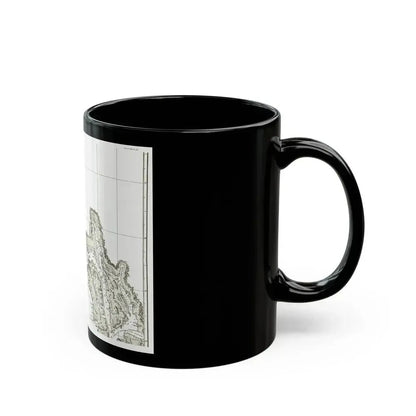 America - NorthWest Coast (1898) (Map) Black Coffee Mug - Go Mug Yourself
