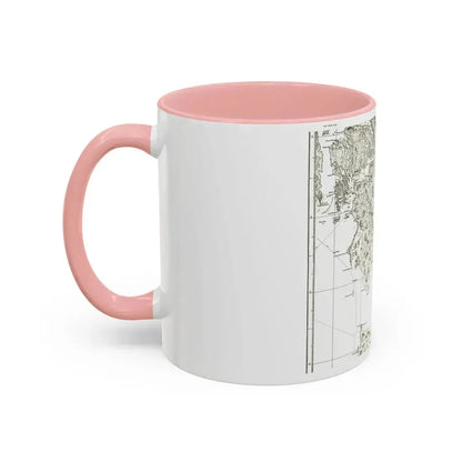 America - NorthWest Coast (1899) (Map) Accent Coffee Mug - Go Mug Yourself