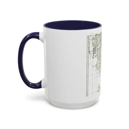 America - NorthWest Coast (1899) (Map) Accent Coffee Mug - Go Mug Yourself