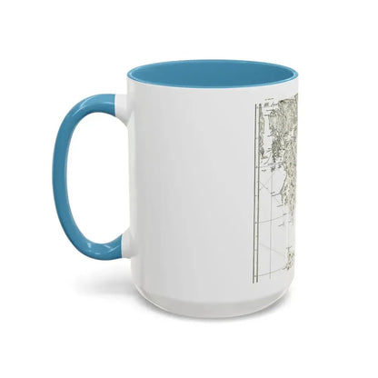 America - NorthWest Coast (1899) (Map) Accent Coffee Mug - Go Mug Yourself