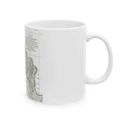 America - NorthWest Coast (1899) (Map) White Coffee Mug-Go Mug Yourself