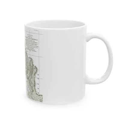 America - NorthWest Coast (1899) (Map) White Coffee Mug - Go Mug Yourself