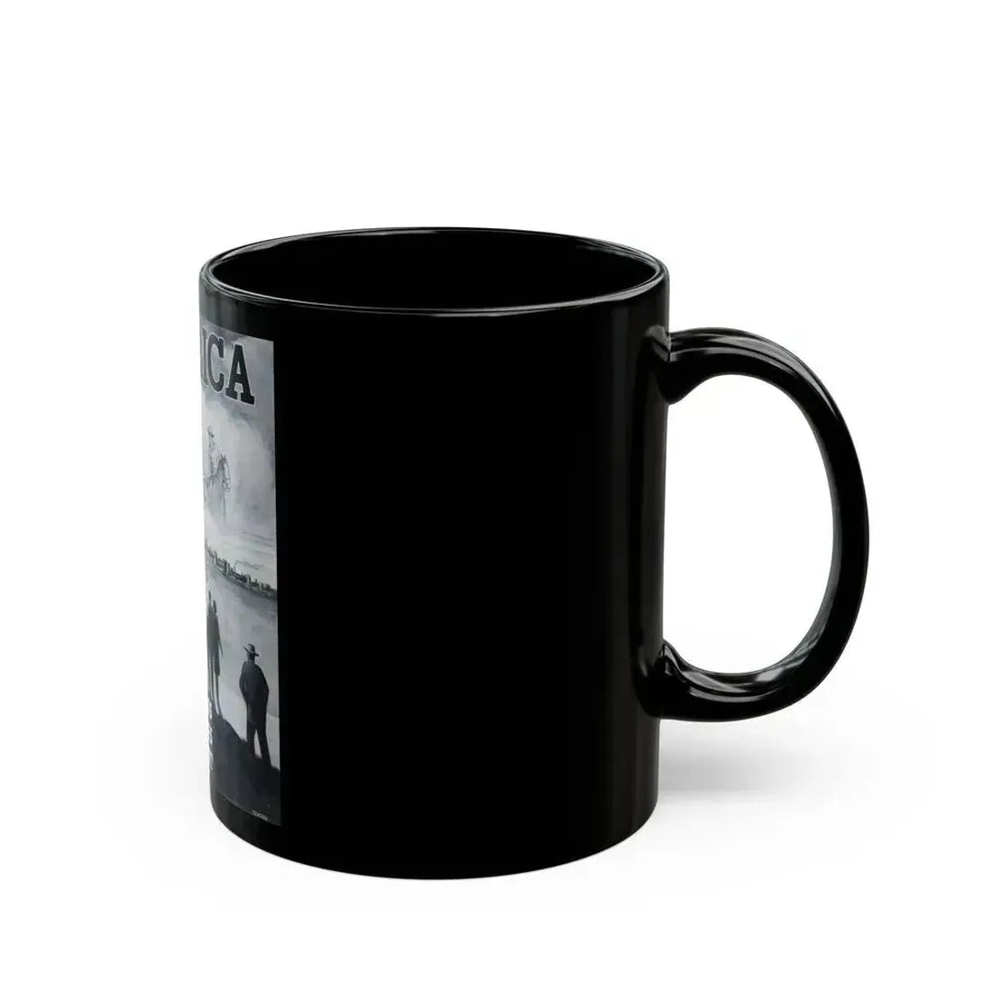 America poster advertisement - Black Coffee Mug - Go Mug Yourself