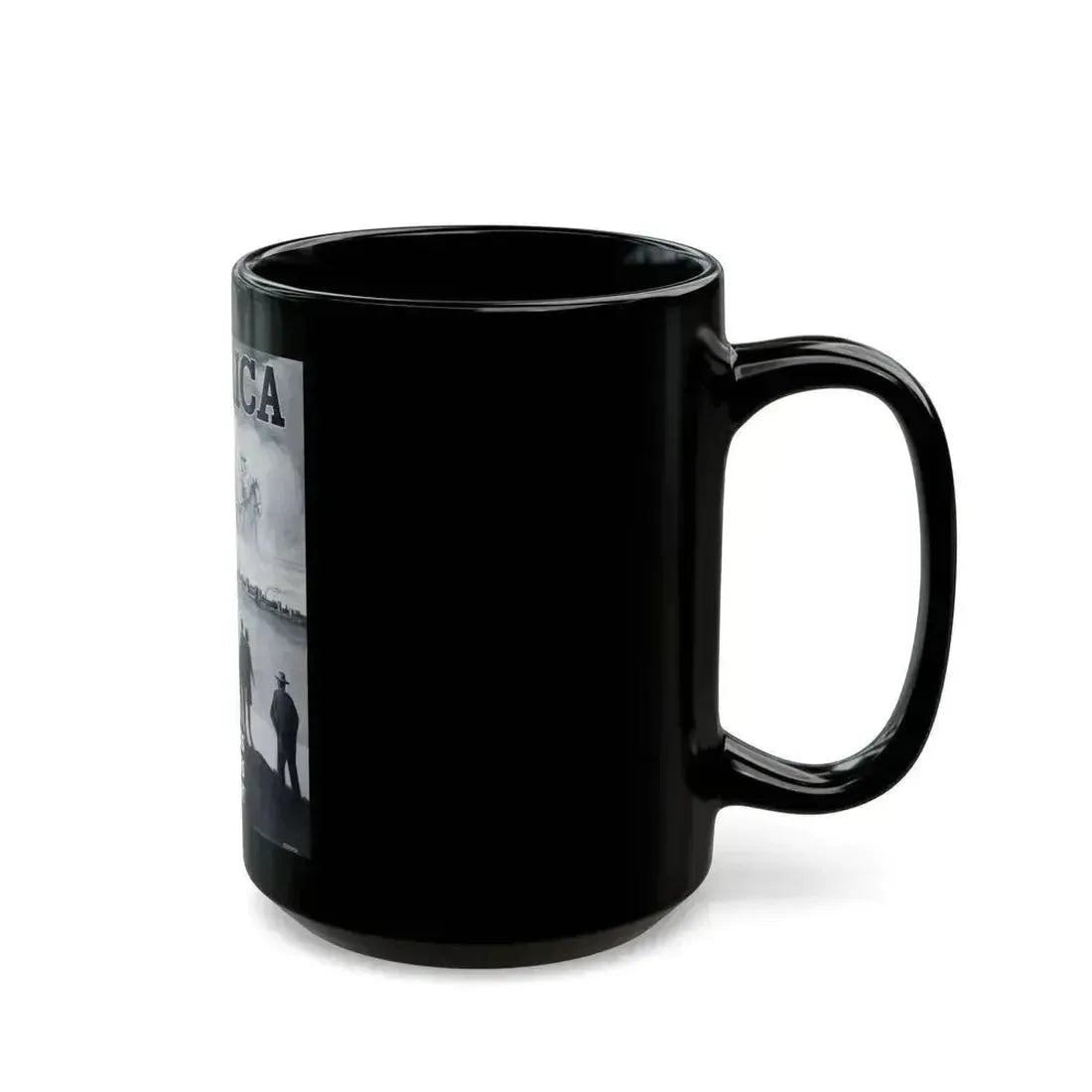 America poster advertisement - Black Coffee Mug - Go Mug Yourself