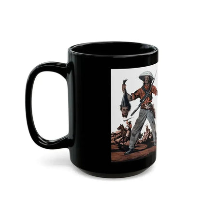 America's Bloodiest Bandit, Fury magazine, December 1957 - Black Coffee Mug - Go Mug Yourself