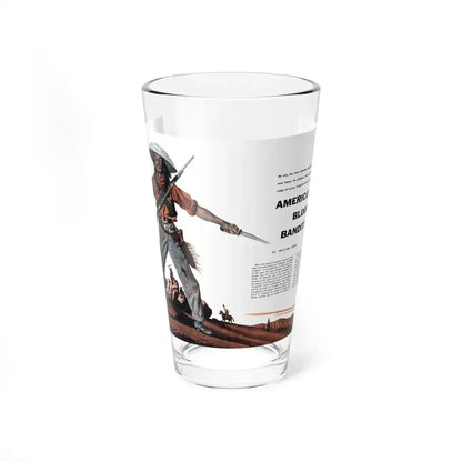 America's Bloodiest Bandit, Fury magazine, December 1957 (Magazine Illustration) Pint Glass 16oz 16oz - Go Mug Yourself