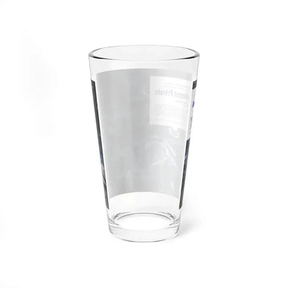 America's Fightingest Private, Cavalier magazine, January 1955 (Magazine Illustration) Pint Glass 16oz - Go Mug Yourself