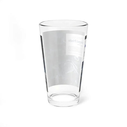 America's Fightingest Private, Cavalier magazine, January 1955 (Magazine Illustration) Pint Glass 16oz - Go Mug Yourself