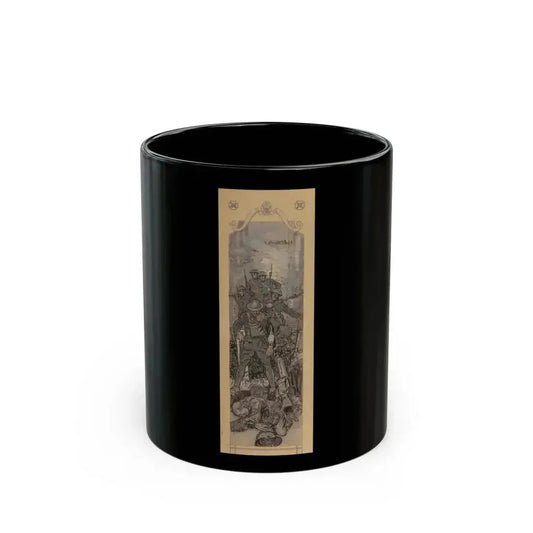 America's Greatest Battle, Collier's magazine story illustration, March 22, 1919 - Black Coffee Mug 11oz - Go Mug Yourself