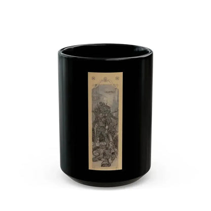 America's Greatest Battle, Collier's magazine story illustration, March 22, 1919 - Black Coffee Mug 15oz - Go Mug Yourself