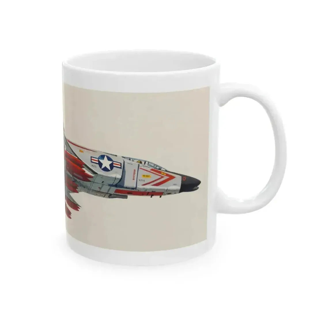 America's Hottest Jet, Popular Science magazine cover, May 1962 - White Coffee Mug - Go Mug Yourself