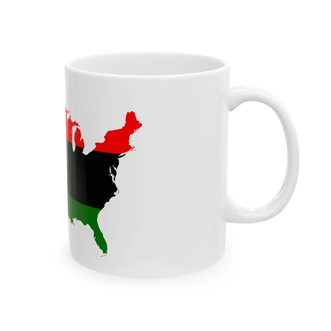 AmericaAfrica (United States) White Coffee Mug - Go Mug Yourself