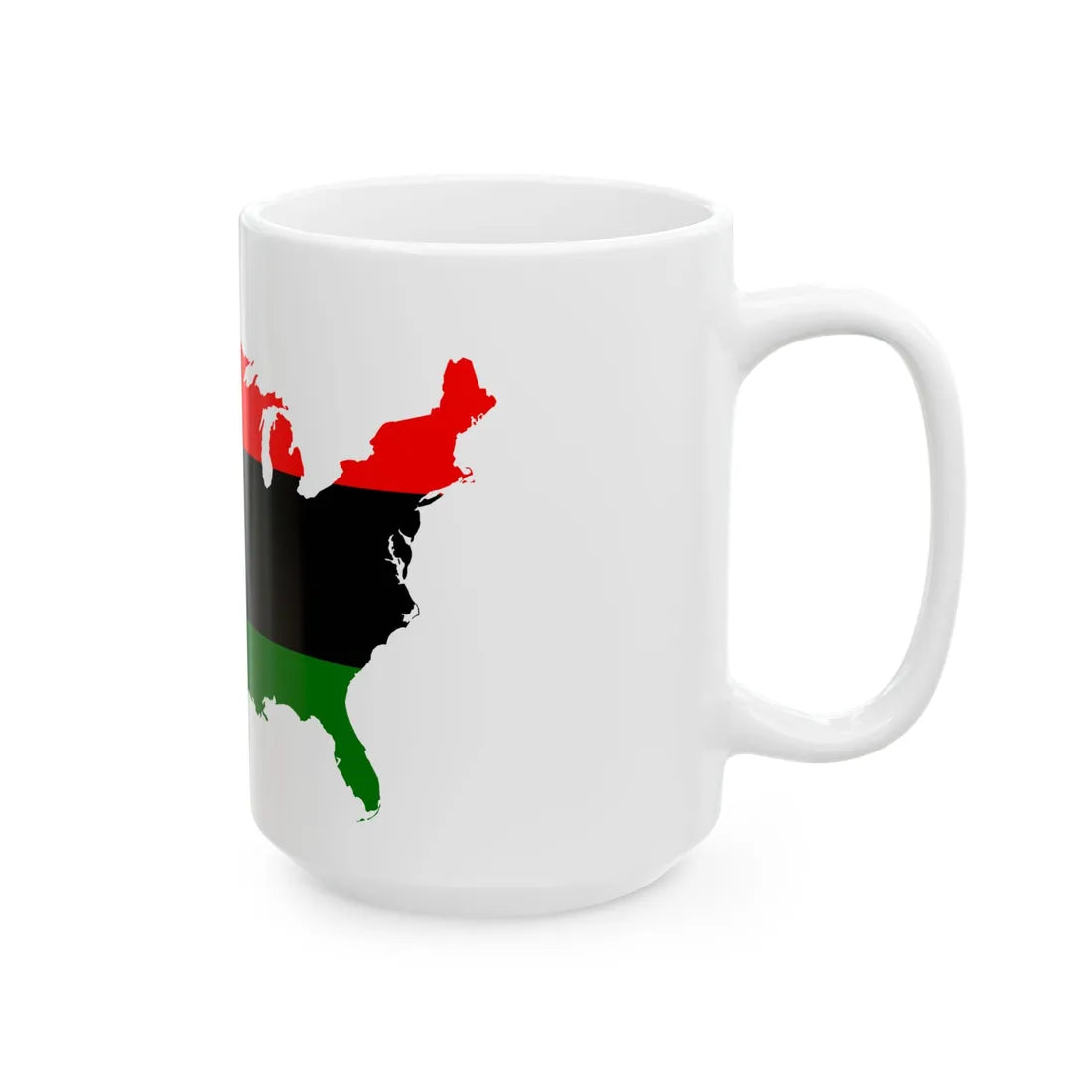AmericaAfrica (United States) White Coffee Mug - Go Mug Yourself