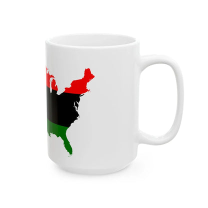 AmericaAfrica (United States) White Coffee Mug - Go Mug Yourself