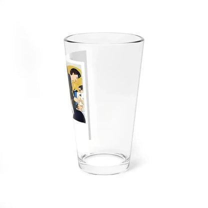 American Airlines ad, 1954 (Magazine Illustration) Pint Glass 16oz - Go Mug Yourself