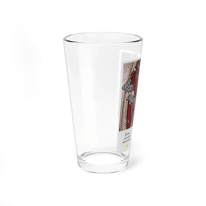 American Airlines advertisement (Magazine Illustration) Pint Glass 16oz - Go Mug Yourself
