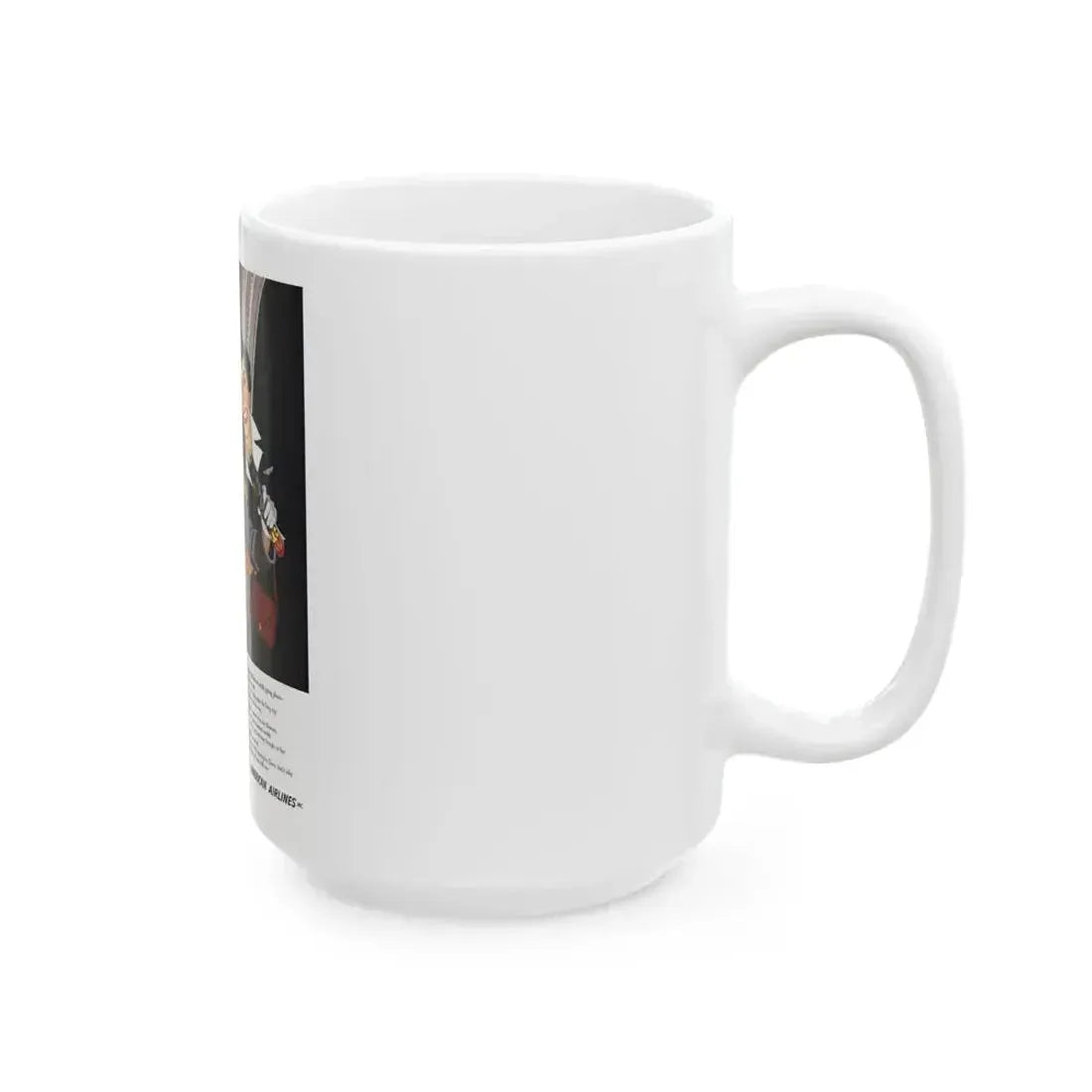 American Airlines advertisement - White Coffee Mug - Go Mug Yourself