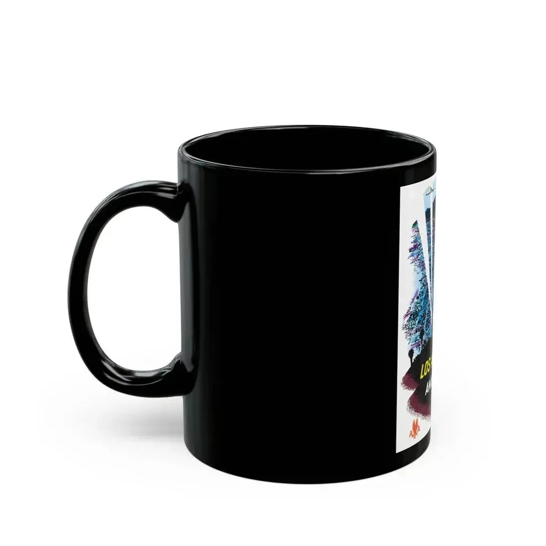 American Airlines - Los Angeles (1950s) - Black Coffee Mug - Go Mug Yourself