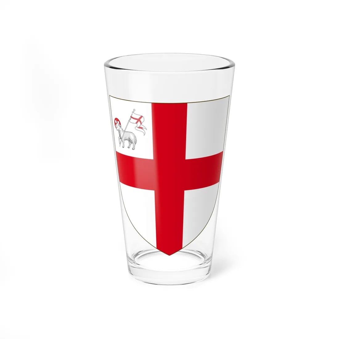 American Anglican Church (United Kingdom) (Coat of Arms) Pint Glass 16oz 16oz - Go Mug Yourself
