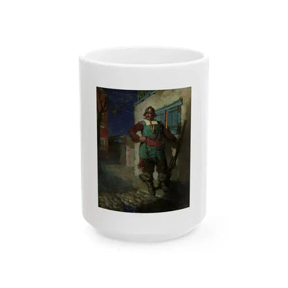 American Boy, Boy's Life, cover art (1) - White Coffee Mug 15oz - Go Mug Yourself