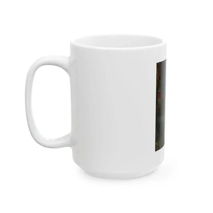 American Boy, Boy's Life, cover art (1) - White Coffee Mug - Go Mug Yourself