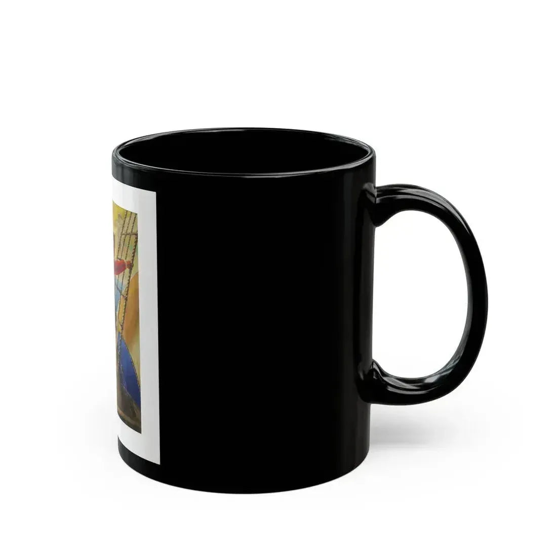 American Boy, Boy's Life, cover art (2) - Black Coffee Mug - Go Mug Yourself