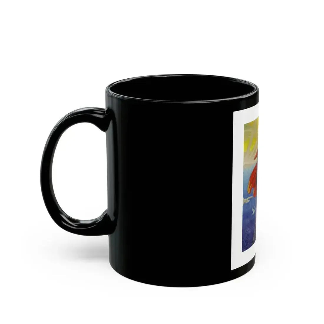 American Boy, Boy's Life, cover art (2) - Black Coffee Mug - Go Mug Yourself