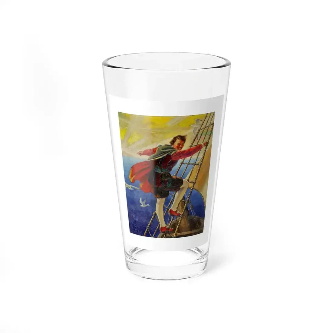 American Boy, Boy's Life, cover art (2) (Magazine Illustration) Pint Glass 16oz 16oz - Go Mug Yourself