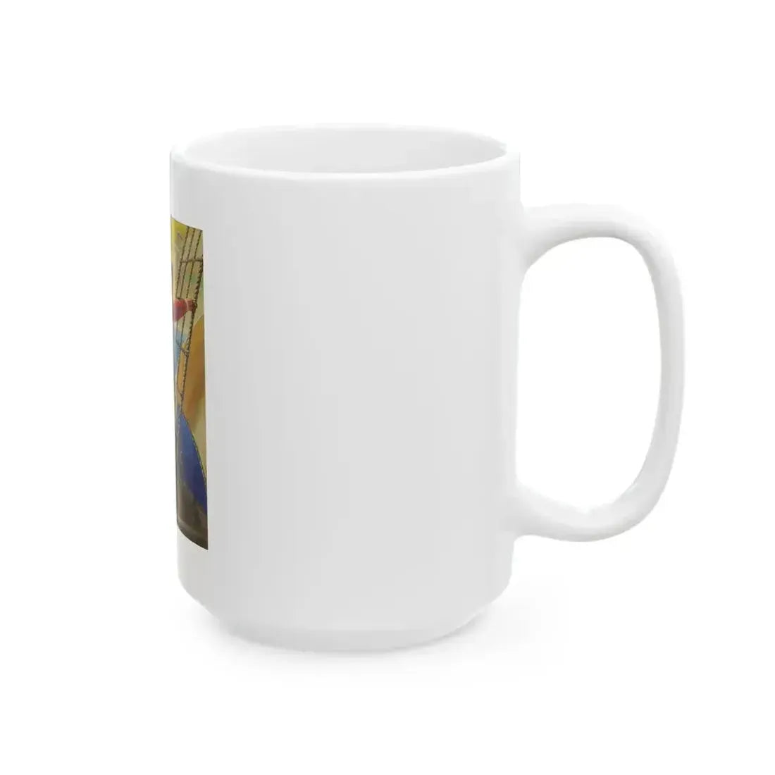 American Boy, Boy's Life, cover art (2) - White Coffee Mug - Go Mug Yourself