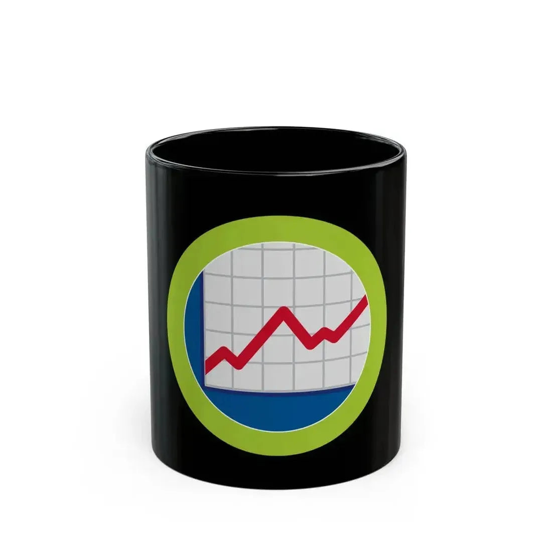 American Business (Boy Scout Merit Badge) Black Coffee Mug 11oz - Go Mug Yourself