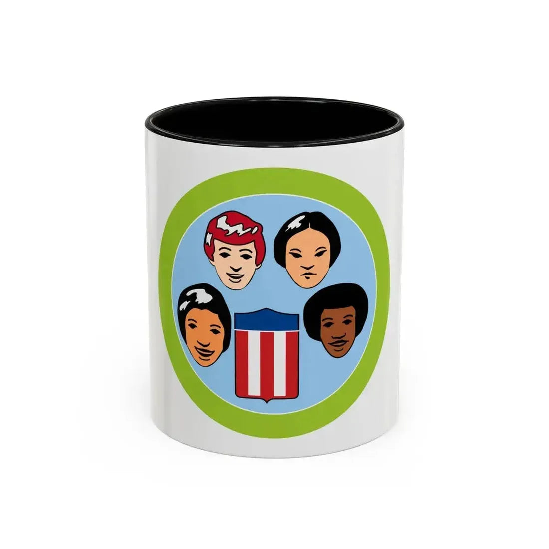 American Cultures (Boy Scout Merit Badge) Accent Coffee Mug 11oz Black - Go Mug Yourself