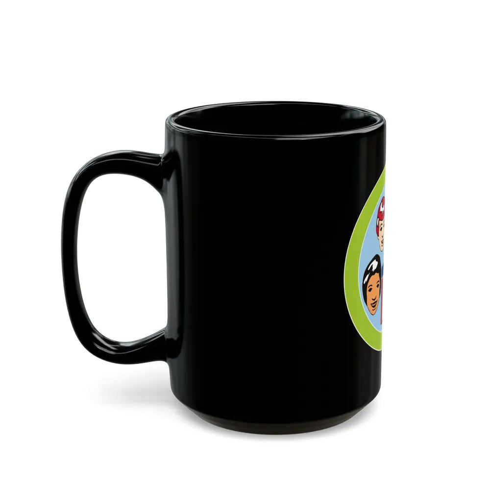 American Cultures (Boy Scout Merit Badge) Black Coffee Mug-Go Mug Yourself