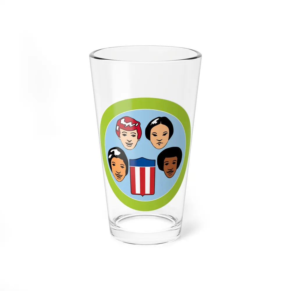 American Cultures (Boy Scout Merit Badge) Pint Glass 16oz-16oz-Go Mug Yourself