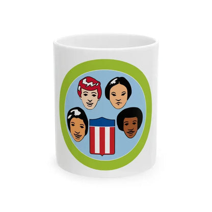 American Cultures (Boy Scout Merit Badge) White Coffee Mug 11oz - Go Mug Yourself