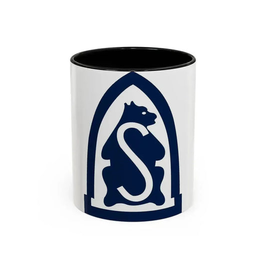 American Expeditionary Forces Siberia (U.S. Army) Accent Coffee Mug 11oz Black - Go Mug Yourself