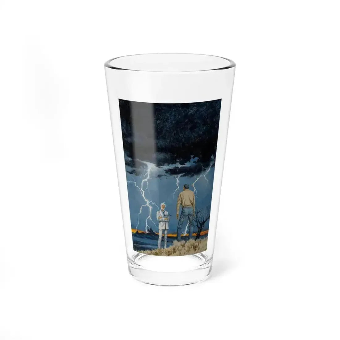 American Gods, paperback cover, 2016 - Pint Glass 16oz 16oz - Go Mug Yourself