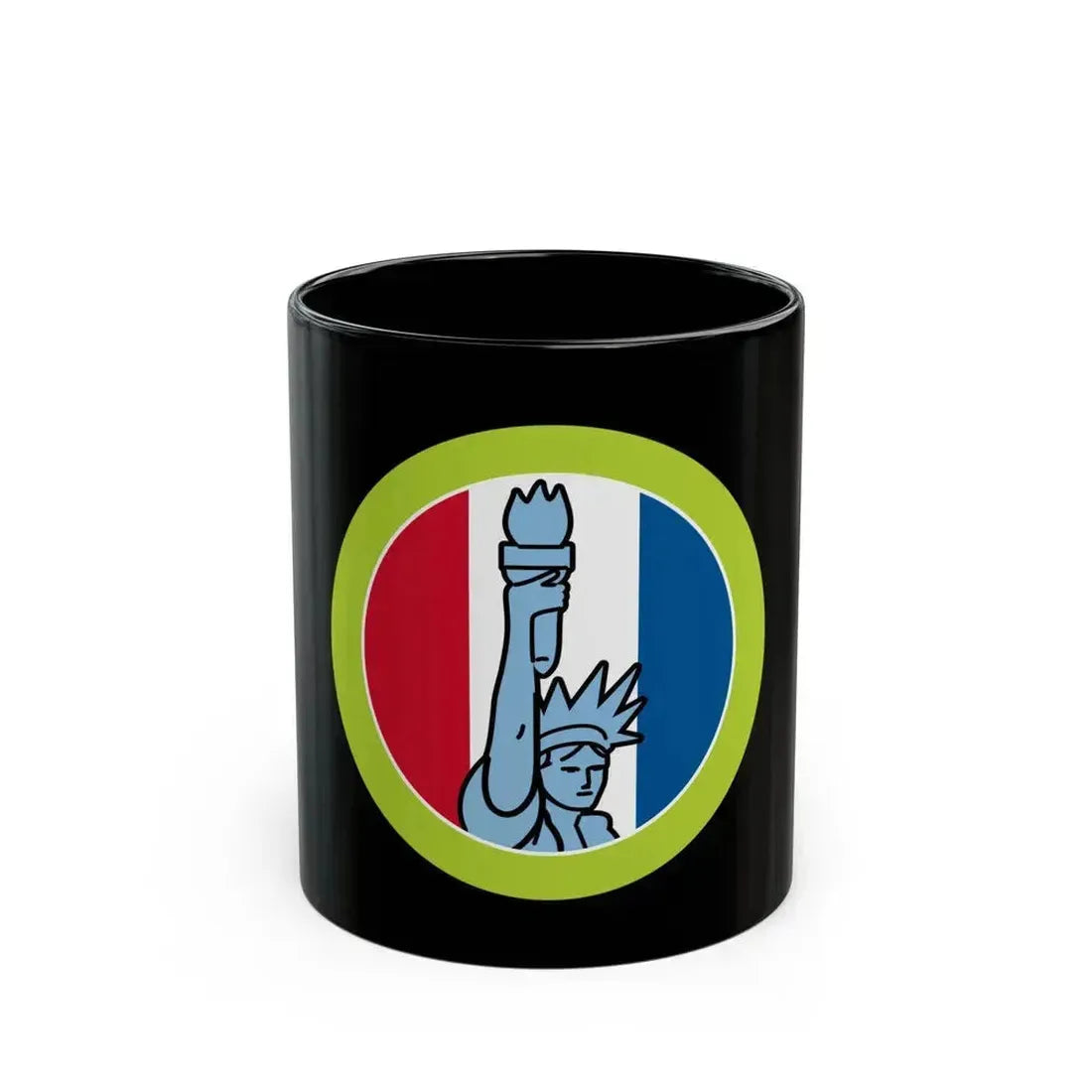 American Heritage (Boy Scout Merit Badge) Black Coffee Mug 11oz - Go Mug Yourself