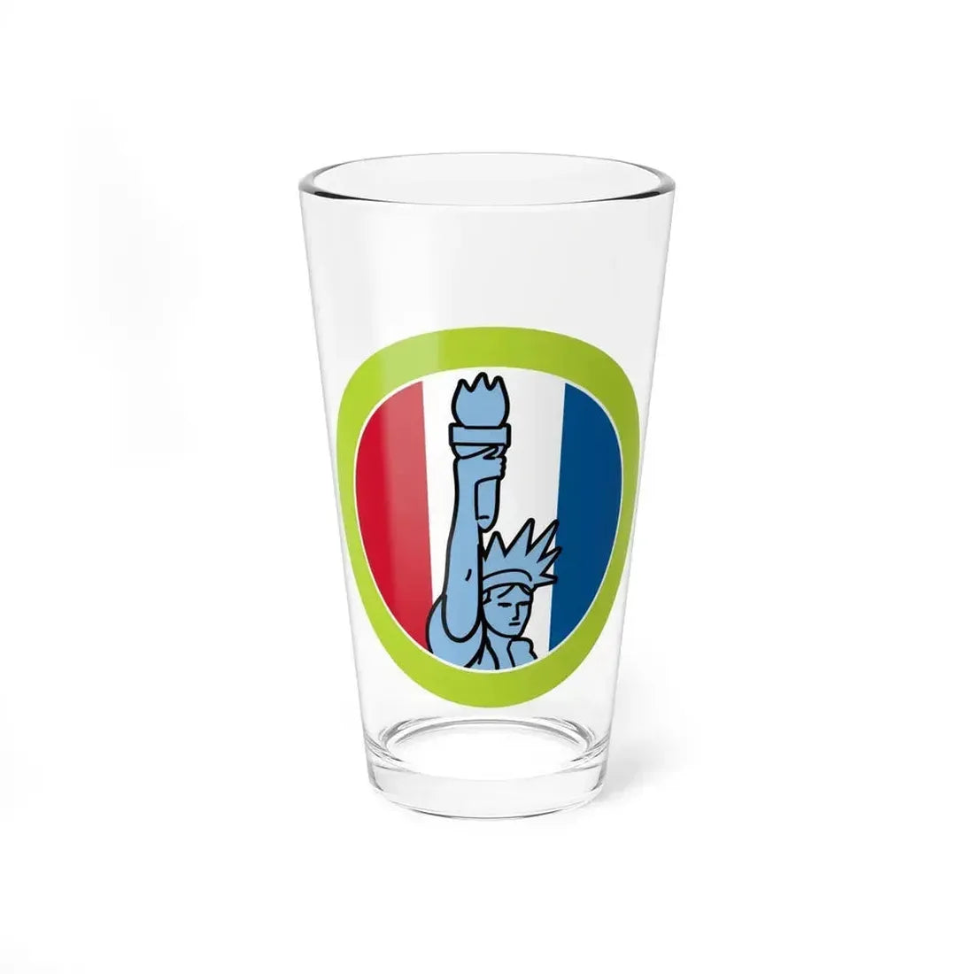 American Heritage (Boy Scout Merit Badge) Pint Glass 16oz 16oz - Go Mug Yourself