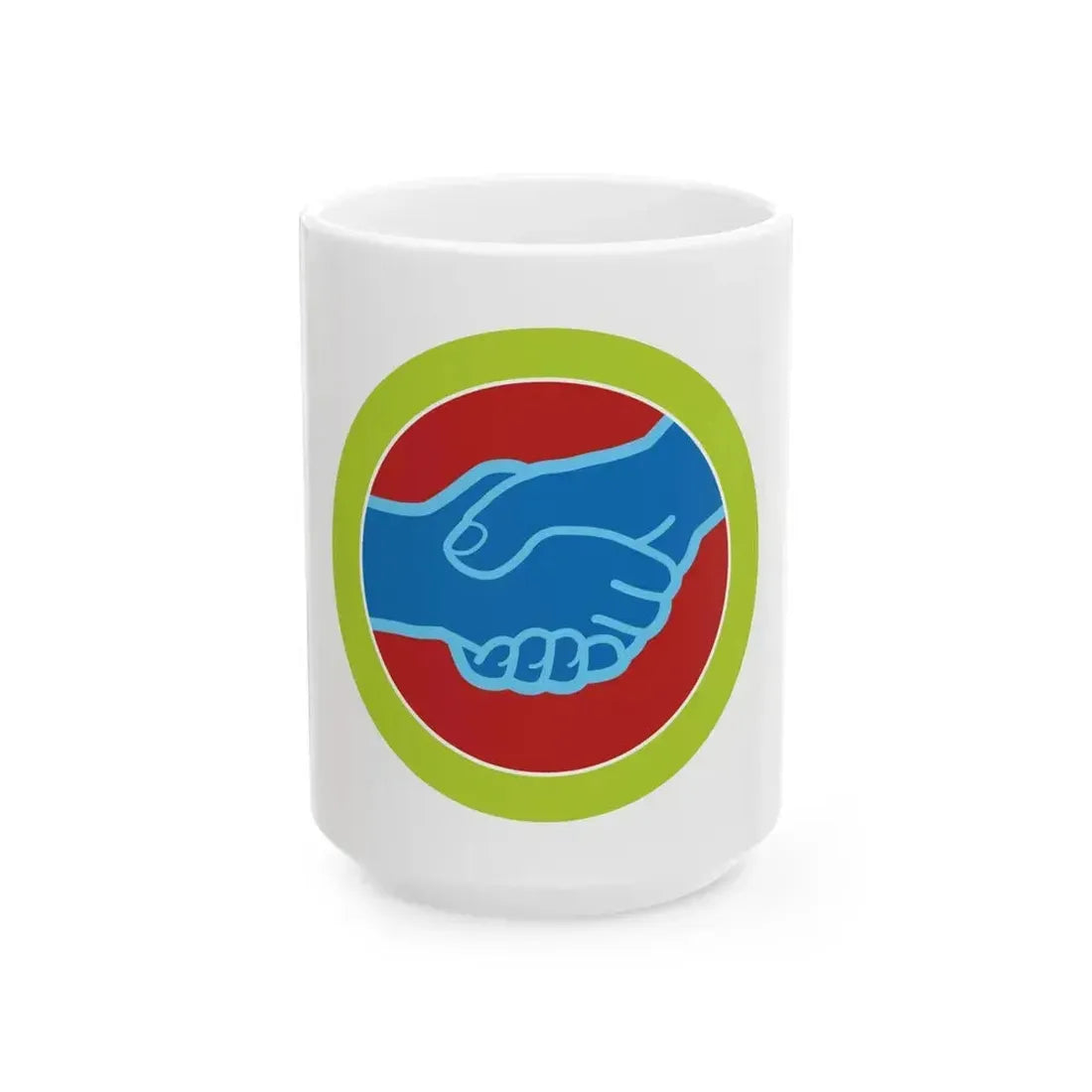 American Labor (Boy Scout Merit Badge) White Coffee Mug 15oz - Go Mug Yourself