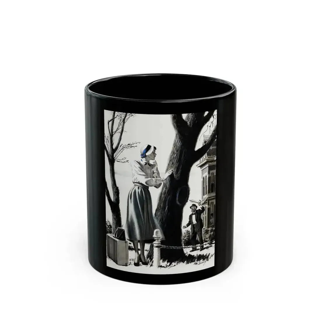 American Magazine, March 1950 - Black Coffee Mug 11oz - Go Mug Yourself