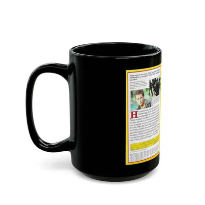 AMERICAN NINJA (VHS COVER) - Black Coffee Mug - Go Mug Yourself