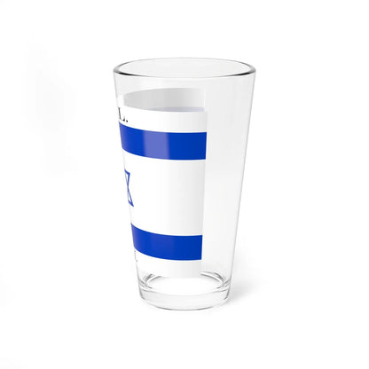 American Palestine Line house flag (Israel) Pint Glass 16oz - Go Mug Yourself