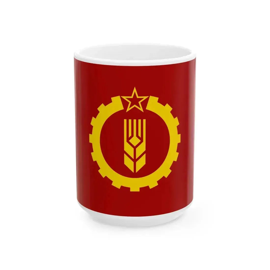 American Party of Labor flag (United States) White Coffee Mug 15oz - Go Mug Yourself