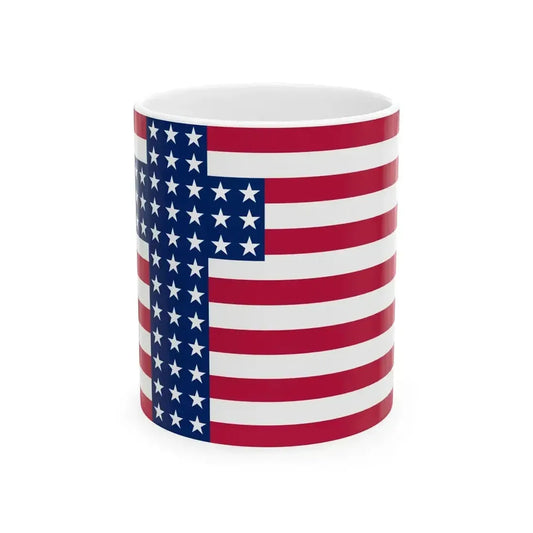 American Prohibition Flag design ca 1915 (United States) White Coffee Mug 11oz - Go Mug Yourself