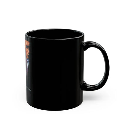 AMERICAN PSYCHO 2000 Movie Poster - Black Coffee Mug-Go Mug Yourself